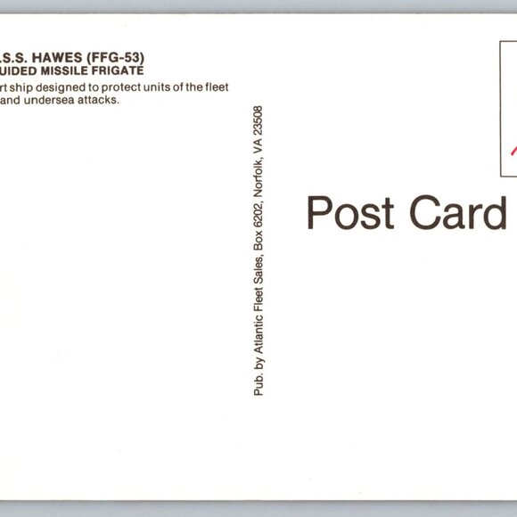 Postcard  Unposted  Warships [Frigates] Lot of 8 Historic Collection #1167 - Picture 2 of 16